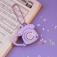 Retró telefon kawaii függő