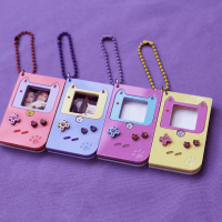Retró játékkonzolos kawaii képkeret függő pasztell színben