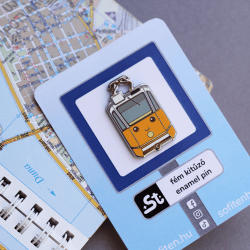 "G" villamos kawaii zománcozott fém kitűző