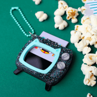 Retró televízió kawaii képkeret függő