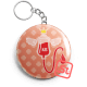 Blood bag kawaii bottle opener keychain