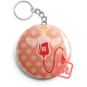 Blood bag kawaii bottle opener keychain