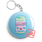 Dumb B!tch energy kawaii üvegbontós kulcstartó