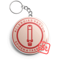 GO Epipen kawaii mentes üvegbontós kulcstartó