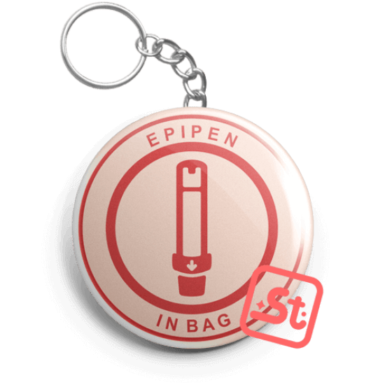 GO Epipen kawaii mentes üvegbontós kulcstartó GO Epipen kawaii mentes üvegbontós kulcstartó