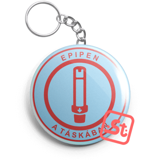 GO Epipen kawaii mentes üvegbontós kulcstartó GO Epipen kawaii mentes üvegbontós kulcstartó