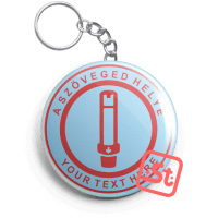 GO Epipen kawaii mentes üvegbontós kulcstartó