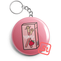 Pawky kawaii üvegbontós kulcstartó