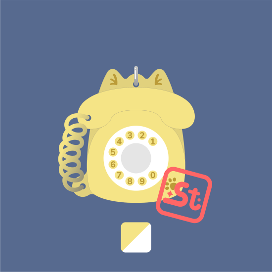Retró telefon kawaii függő Retró telefon kawaii függő