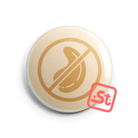 NO kesudió kawaii mentes mini kitűző