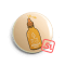 Sriracat mayo kawaii hűtőmágnes