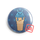Bunnycream kawaii badge