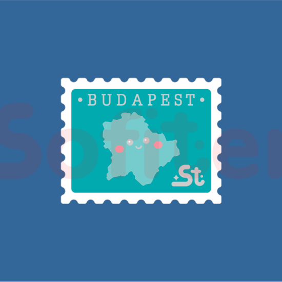 ELŐRENDELÉS - Kawaii Budapest zománcozott fém kitűző ELŐRENDELÉS - Kawaii Budapest zománcozott fém kitűző