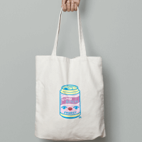 Dumb B!tch energy kawaii vászontáska