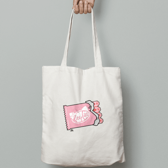 KittyCat kawaii mentes vászontáska